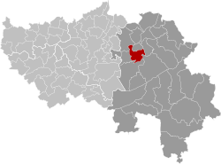 Verviers Liège Belgium Map